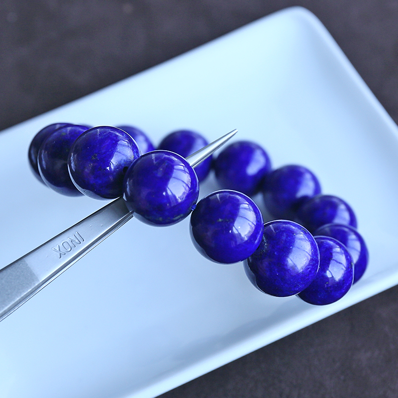 青金石单圈手串-红掌柜