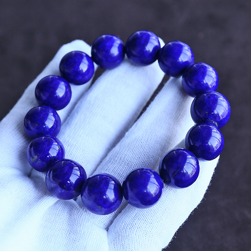 青金石单圈手串-红掌柜