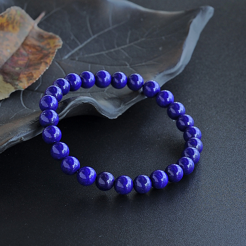 青金石单圈手串-红掌柜