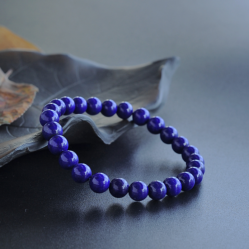 青金石单圈手串-红掌柜