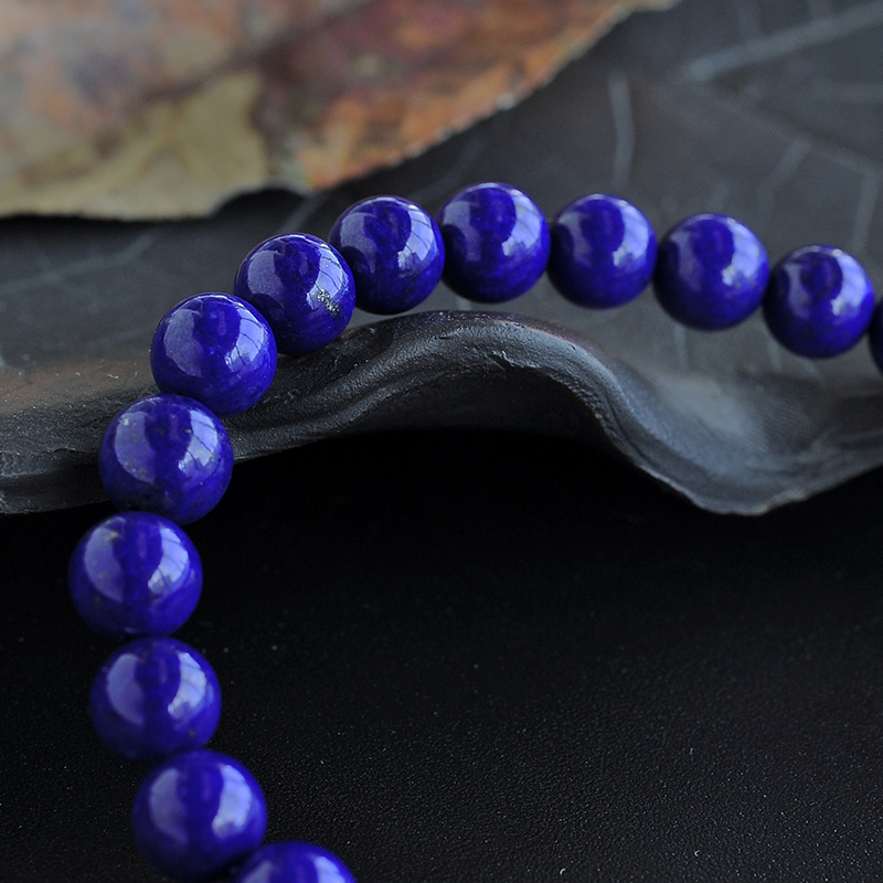 青金石单圈手串-红掌柜