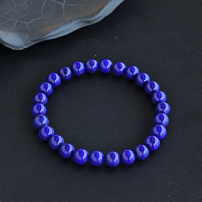 青金石单圈手串-红掌柜