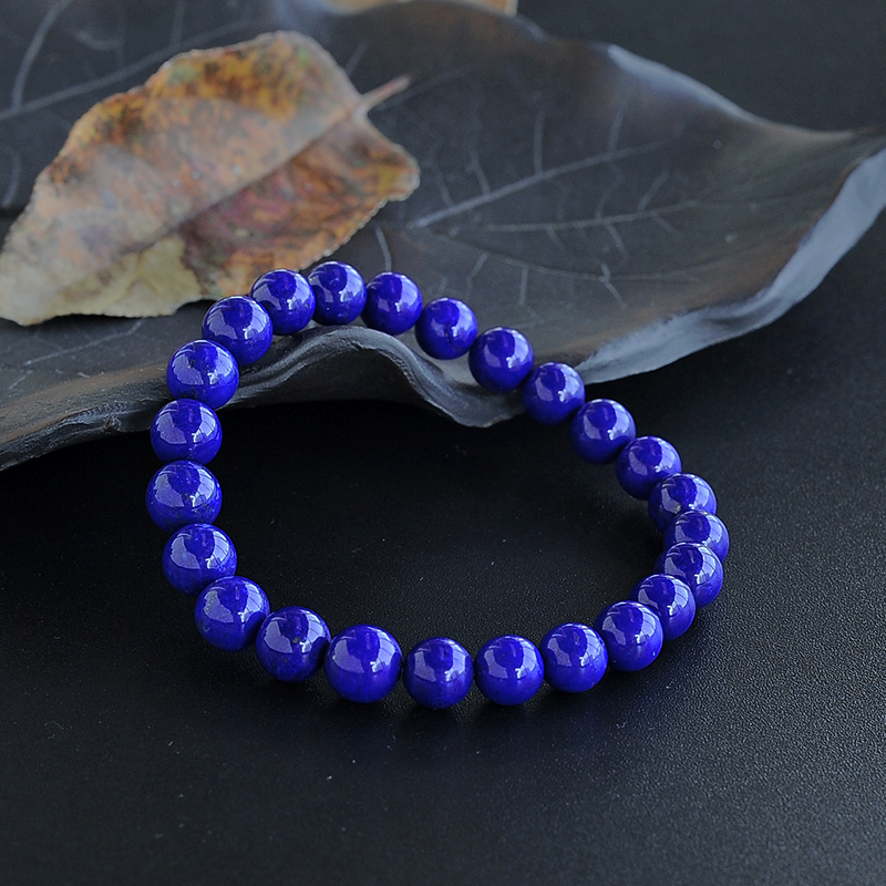 青金石单圈手串-红掌柜