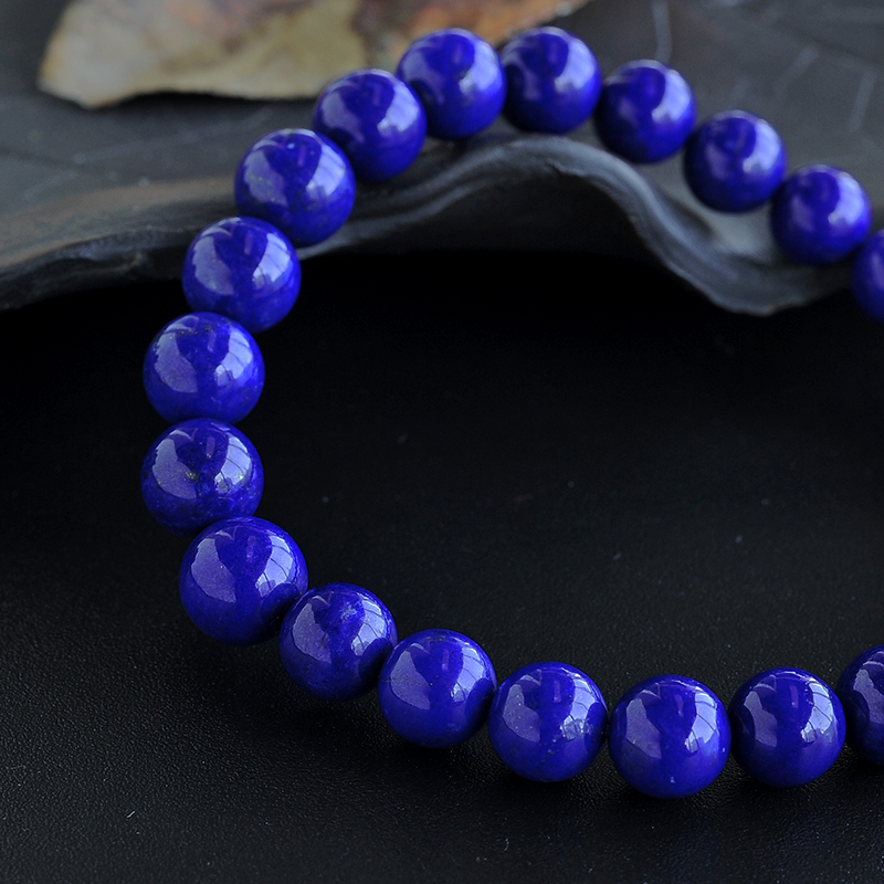 青金石单圈手串-红掌柜