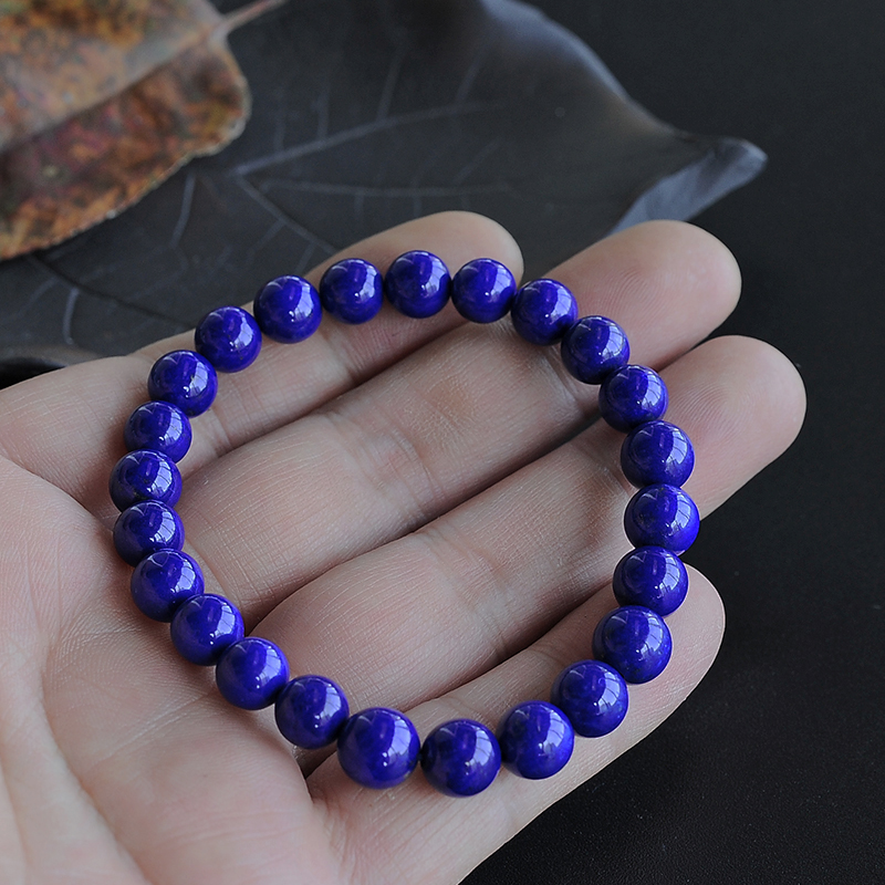 青金石单圈手串-红掌柜