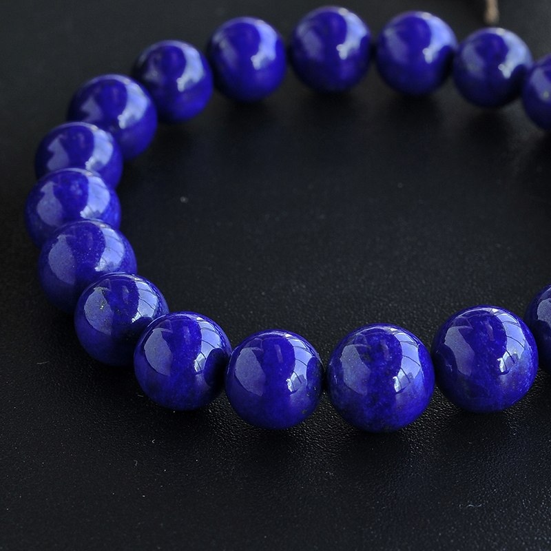 青金石单圈手串-红掌柜