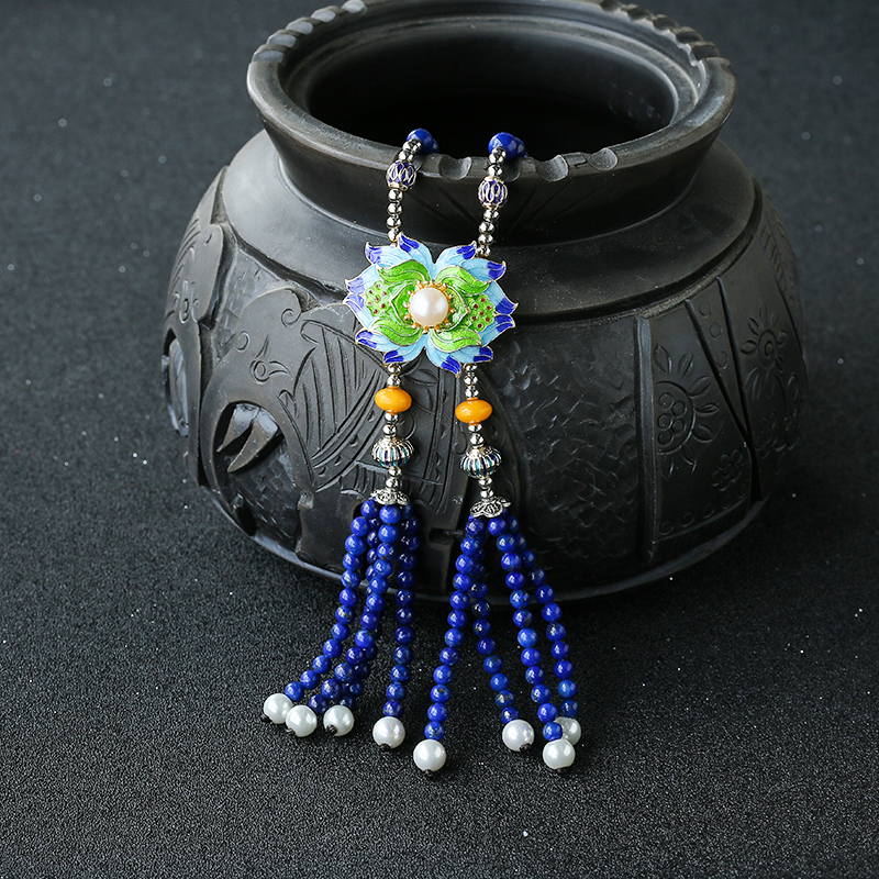 青金石项链 - 红掌柜珠宝