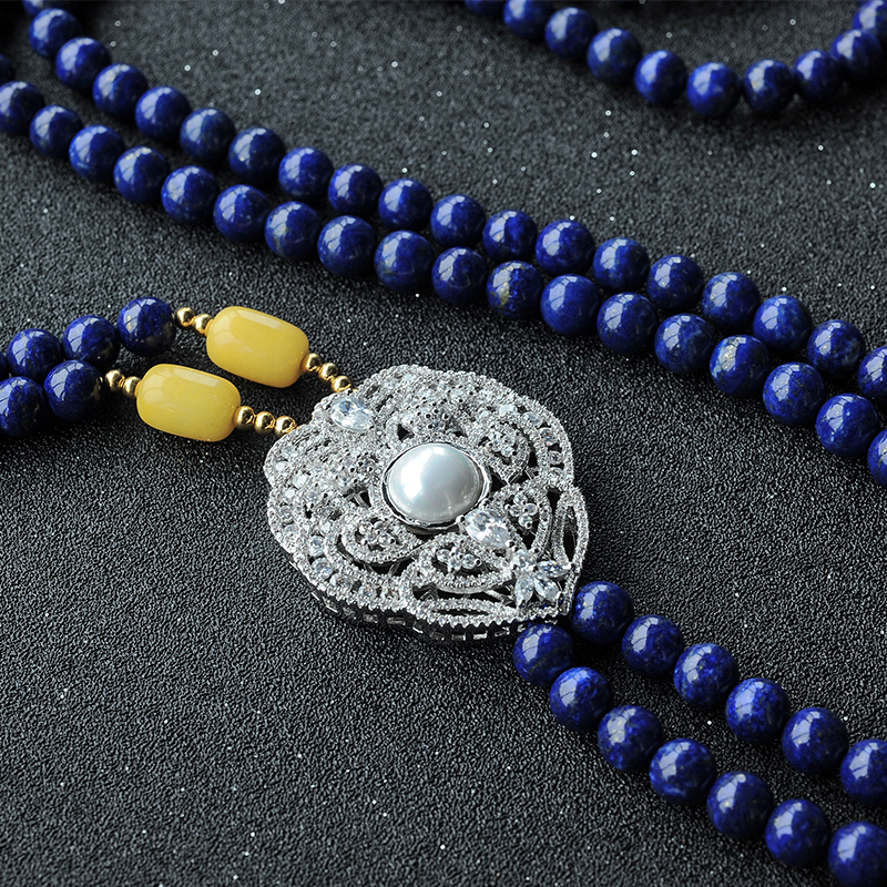 阿富汗青金石挂链-红掌柜