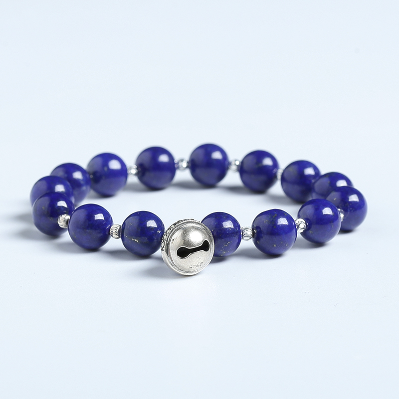 10mm青金单圈手串-红掌柜