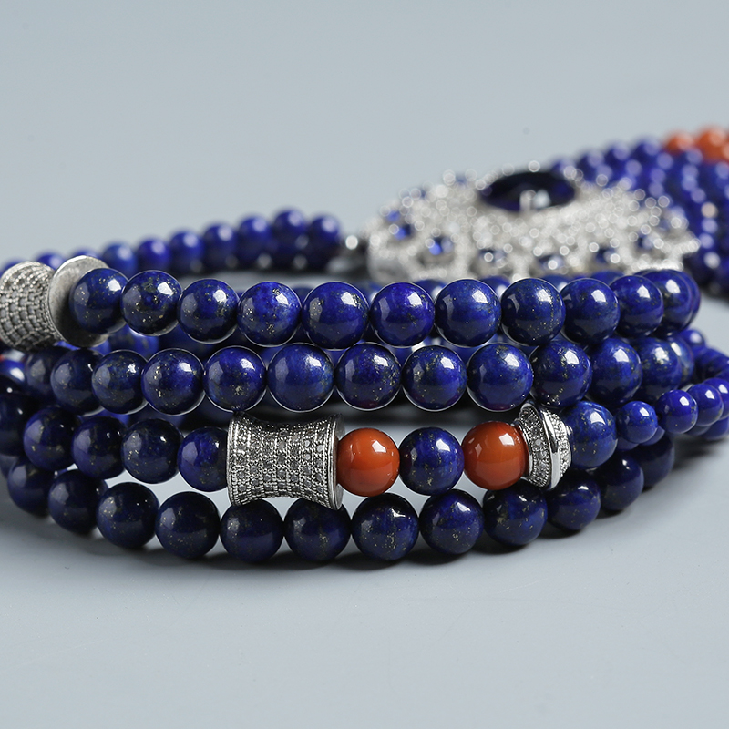 青金石毛衣链 - 红掌柜