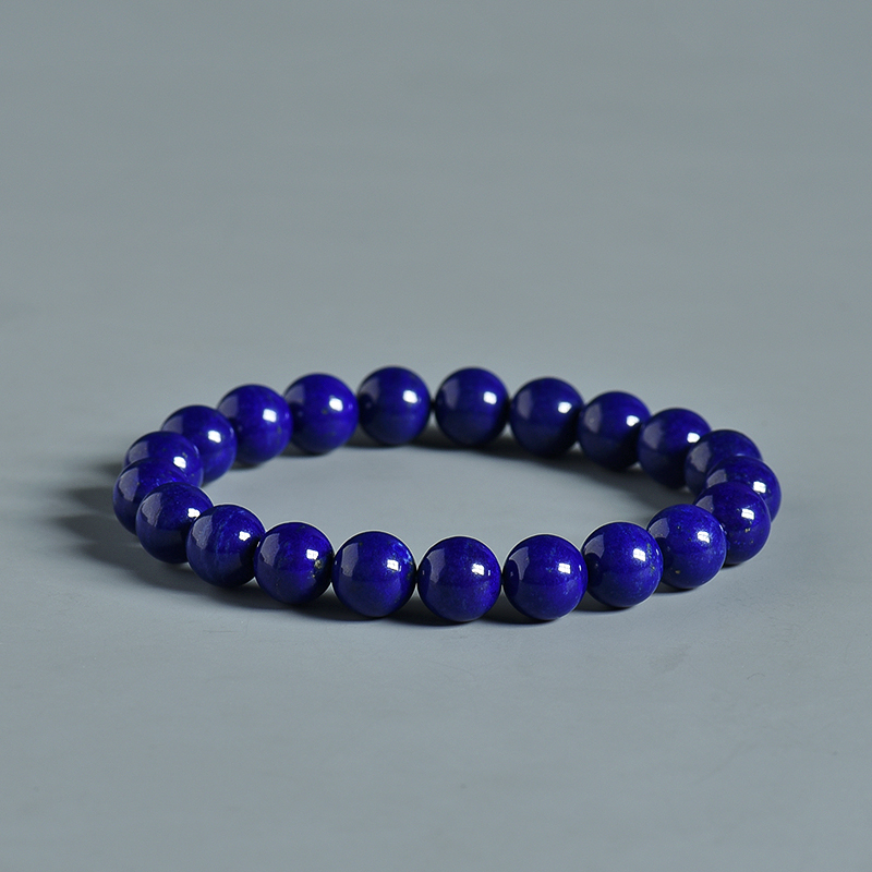 9.3mm阿富汗天然青金单圈手串-红掌柜