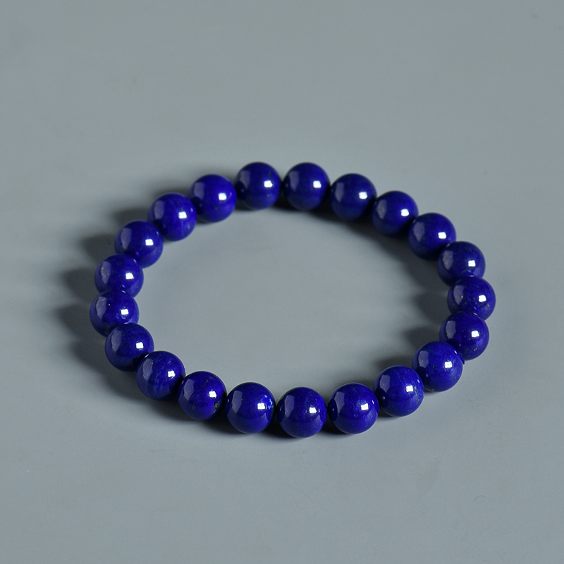 阿富汗天然青金单圈手串-红掌柜