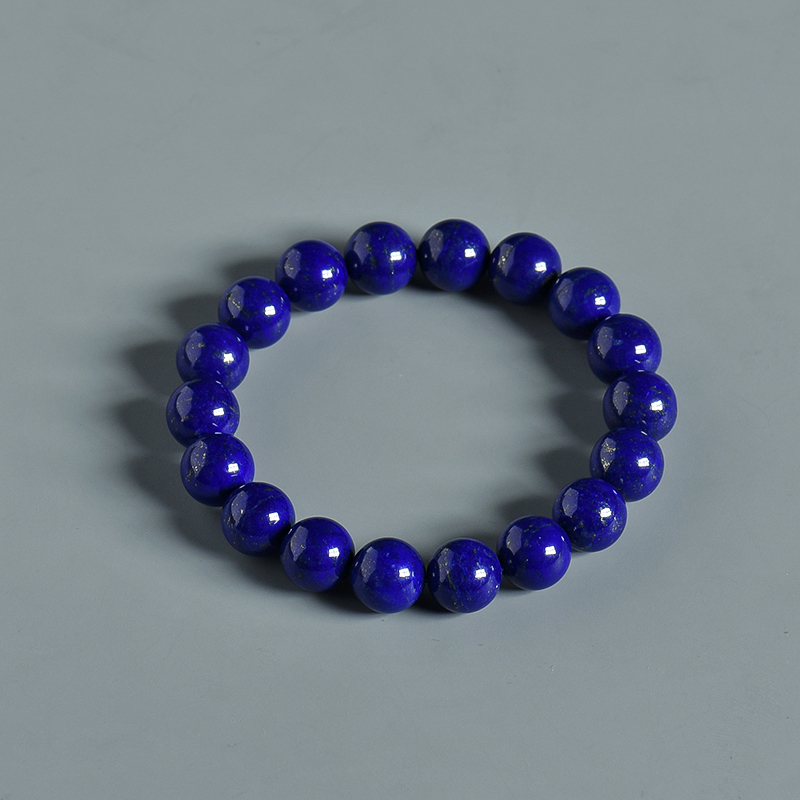 阿富汗天然青金单圈手串-红掌柜