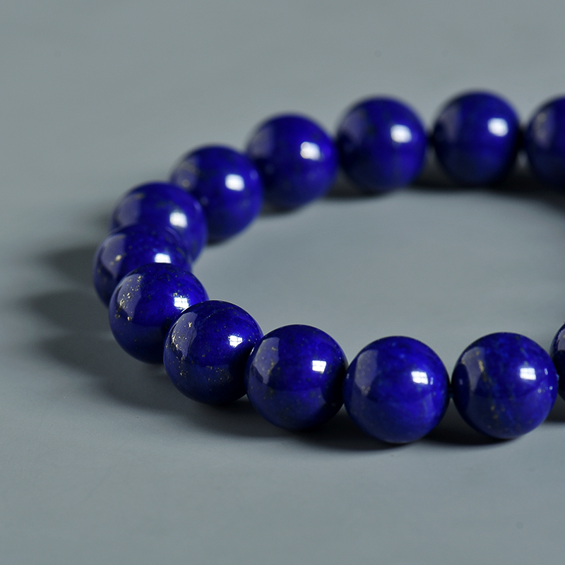 10.3mm阿富汗天然青金手串-红掌柜