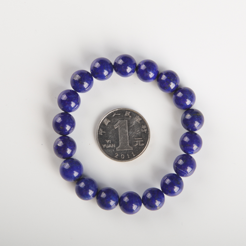 天然阿富汗青金石单圈手串-红掌柜