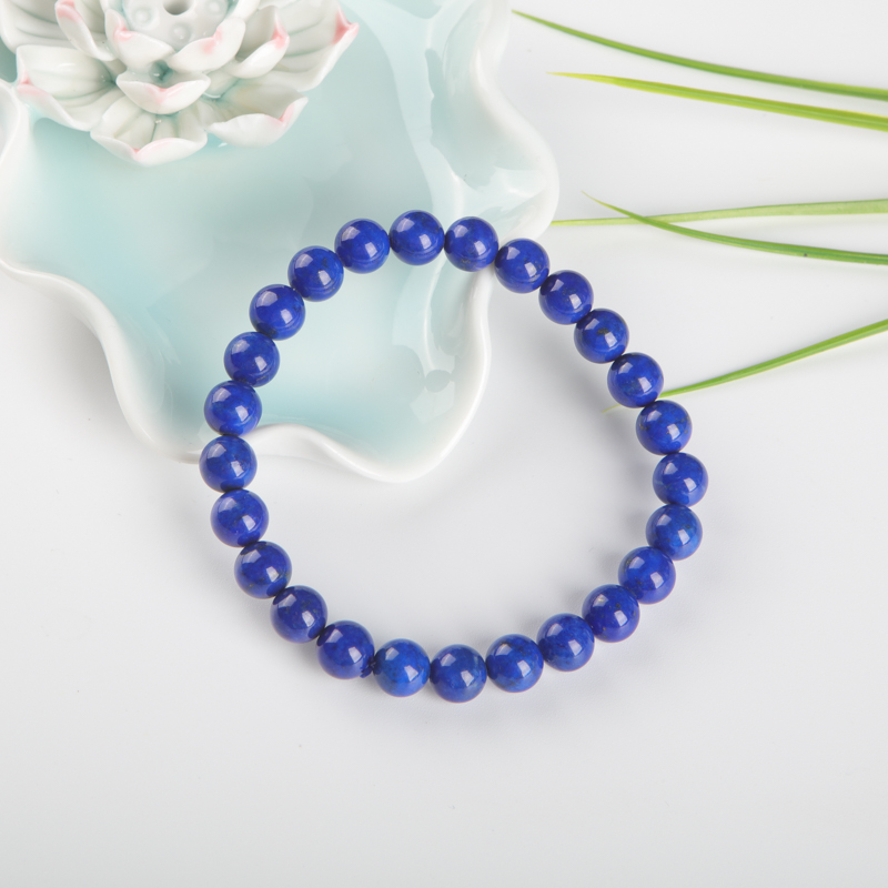 青金石单圈手串-红掌柜