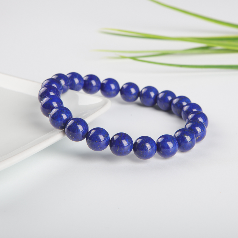 天然青金石单圈手串-红掌柜