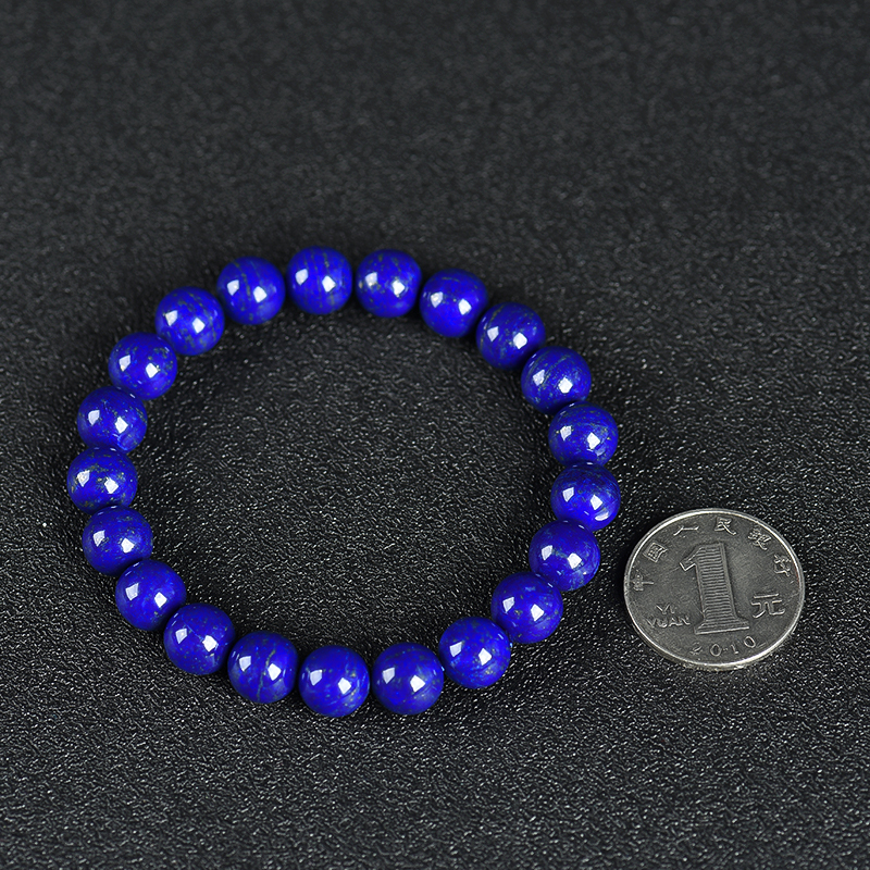 缅甸青金石单圈手串-红掌柜