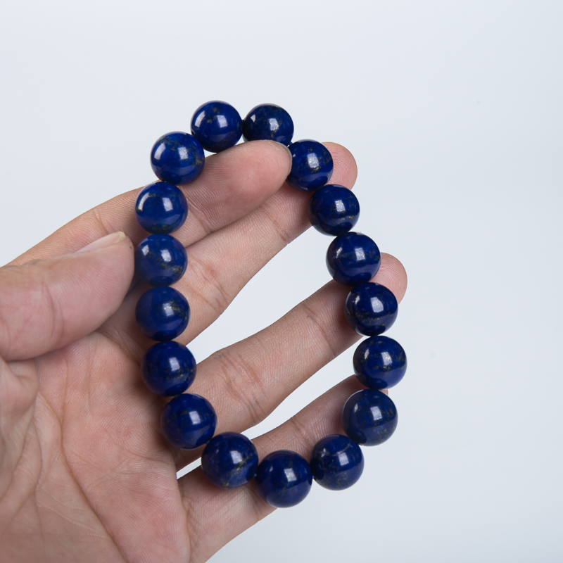 天然青金石单圈手串-红掌柜