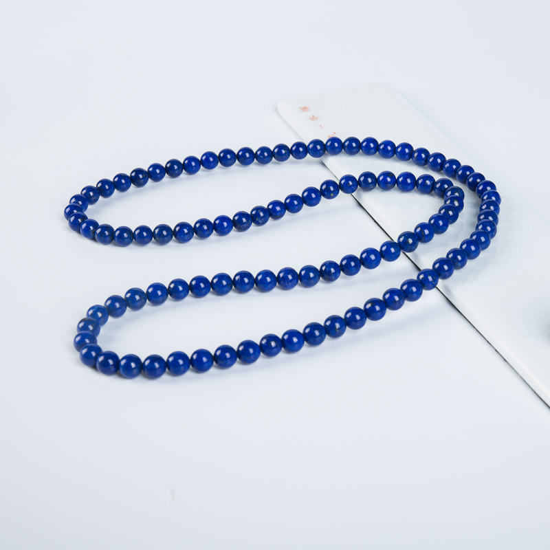 天蓝色青金石手串-红掌柜