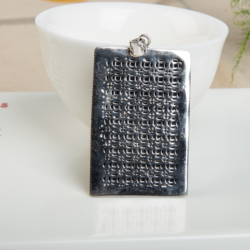 阿富汗青金石无事牌吊坠-红掌柜