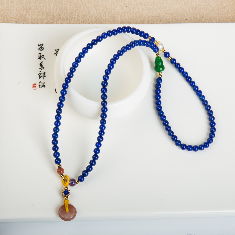 4.7mm青金石手串-红掌柜