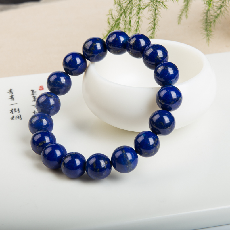 青金石单圈手串-红掌柜