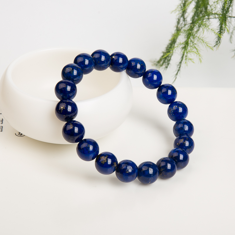 10.5mm青金石单圈手串-红掌柜