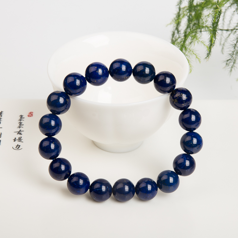 青金石单圈手串-红掌柜