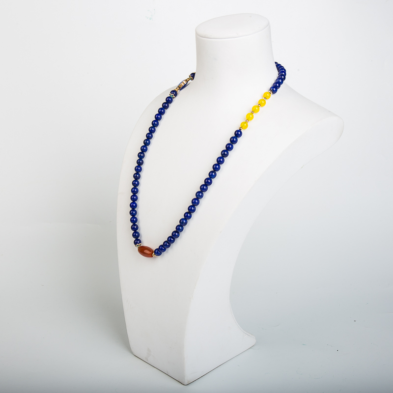 6.4mm青金石多圈手串-红掌柜