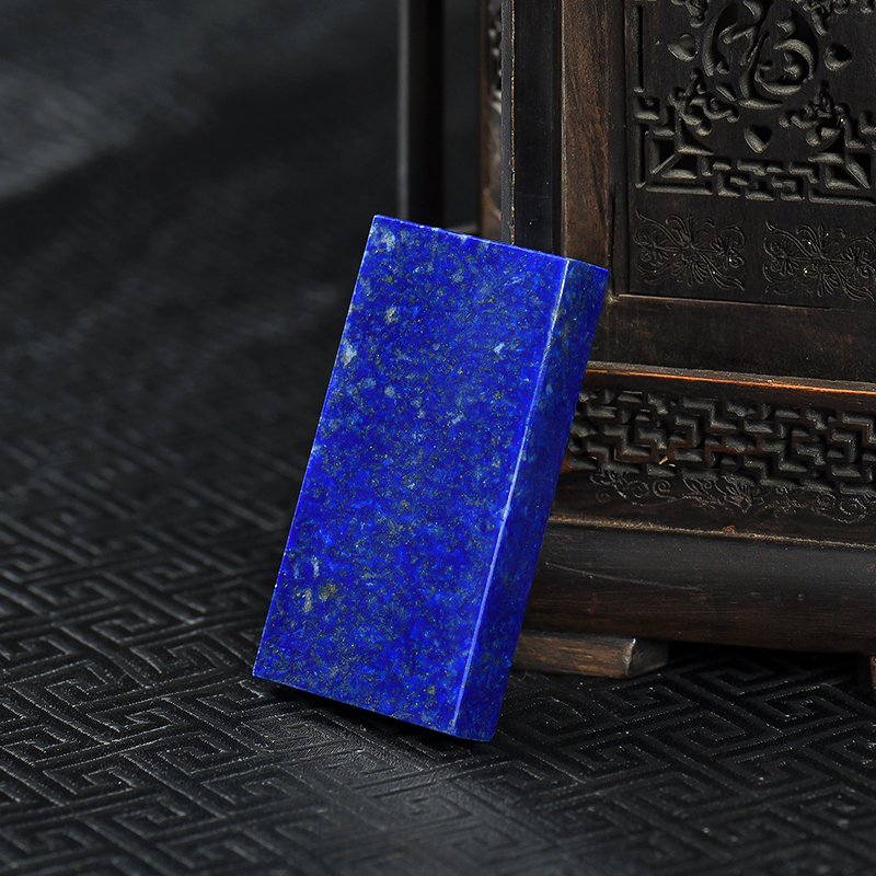 阿富汗青金石无事牌吊坠-红掌柜