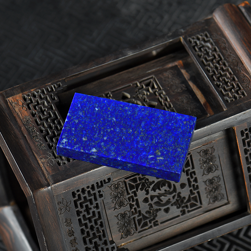 青金石无事牌吊坠-红掌柜