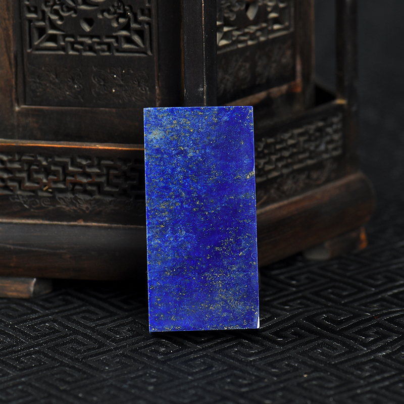 阿富汗天然青金石吊坠-红掌柜