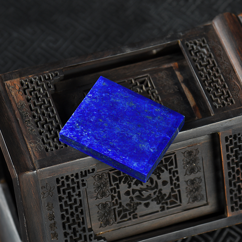 青金石无事牌吊坠-红掌柜