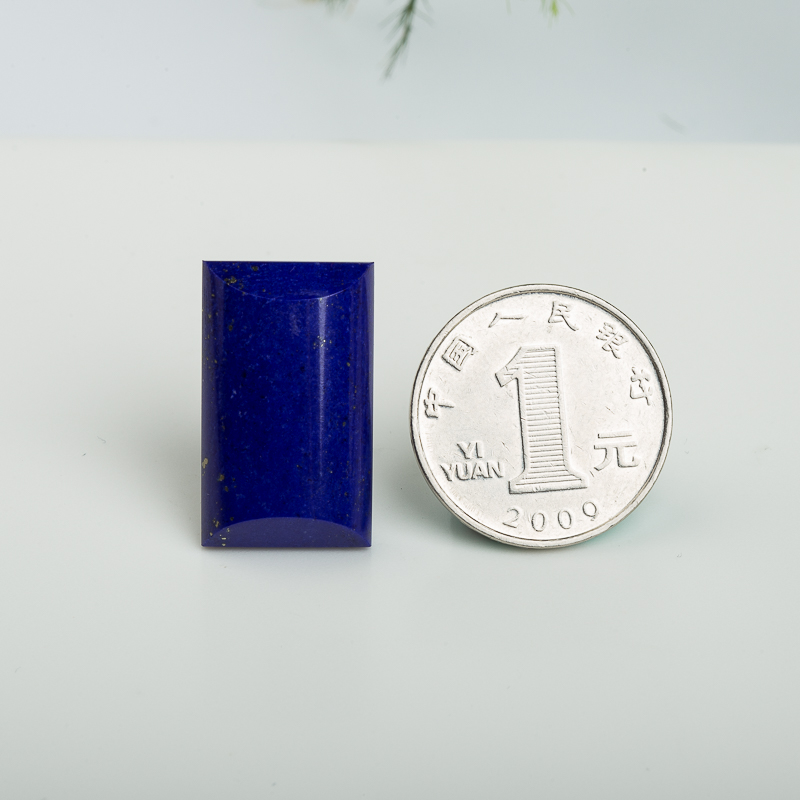 天然阿富汗蓝色青金石无事牌吊坠-红掌柜