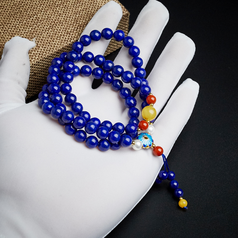 天然青金石手链 - 红掌柜