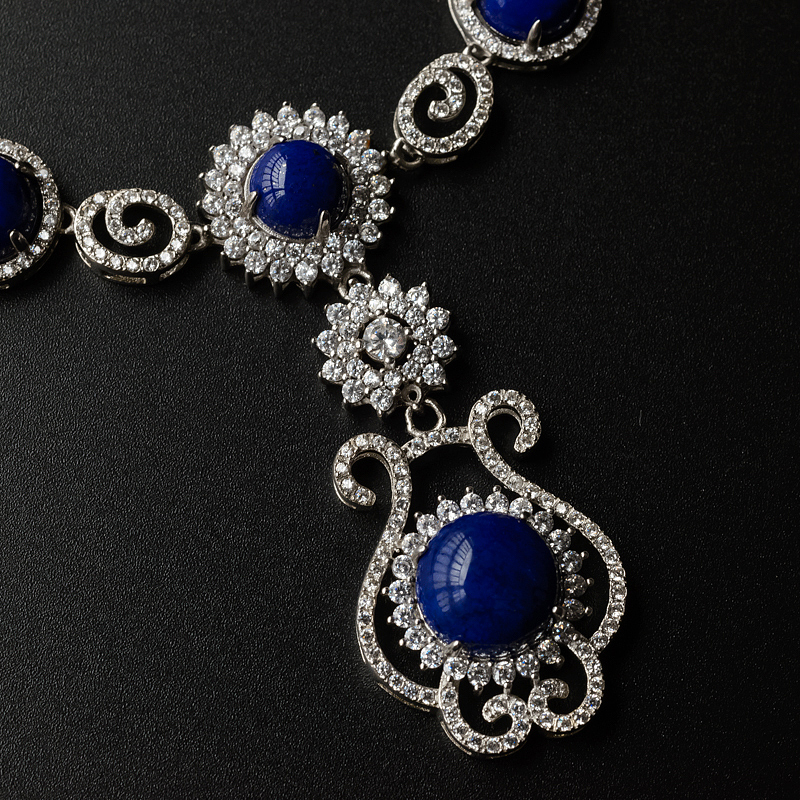 阿富汗青金石项链-红掌柜