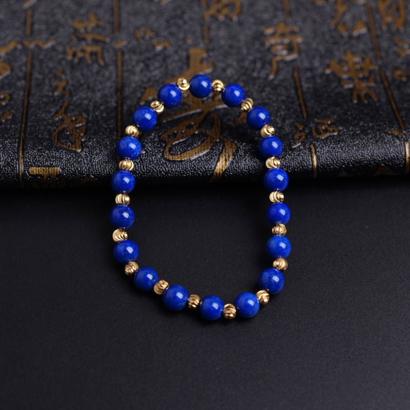 青金单圈手串- 红掌柜