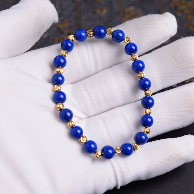 阿富汗青金石手串 - 红掌柜