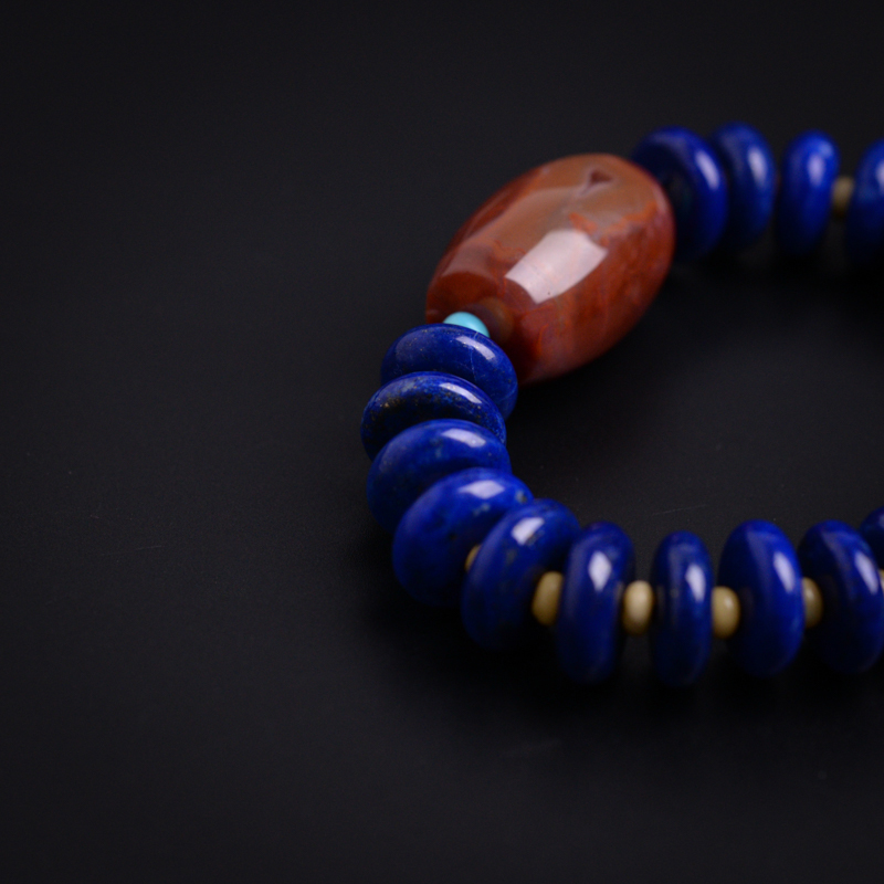 阿富汗青金石手链 - 红掌柜