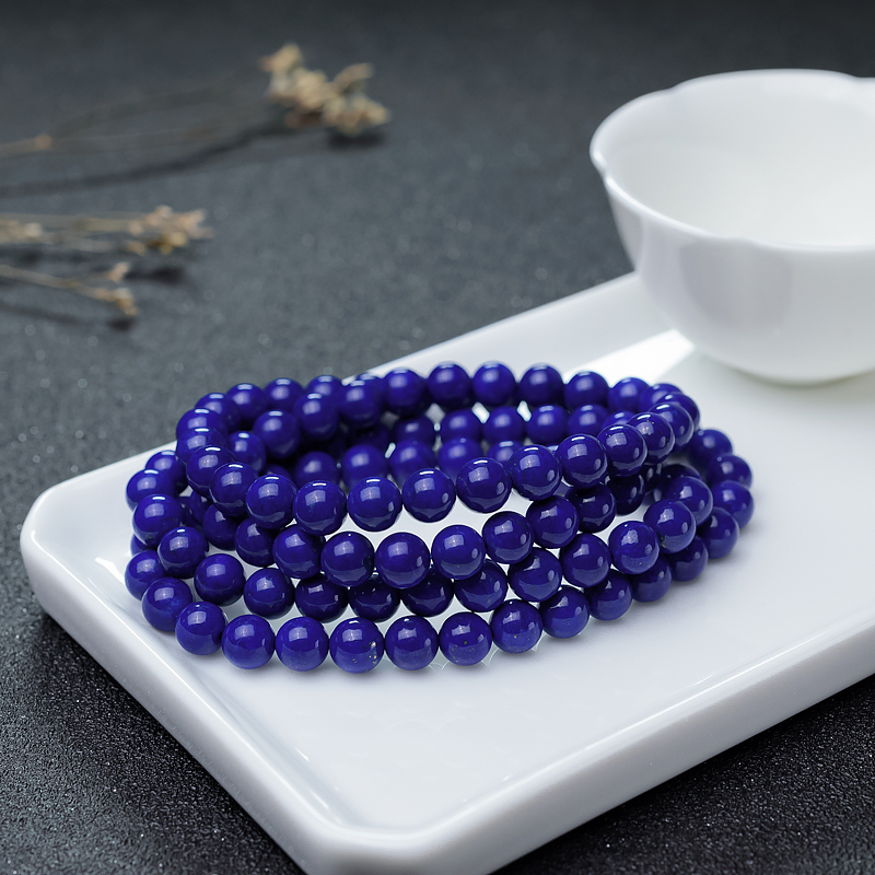 青金石珠链-红掌柜