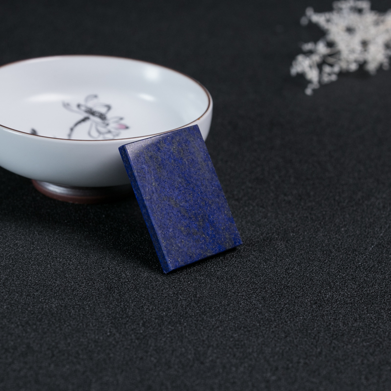 阿富汗青金石方牌吊坠-红掌柜