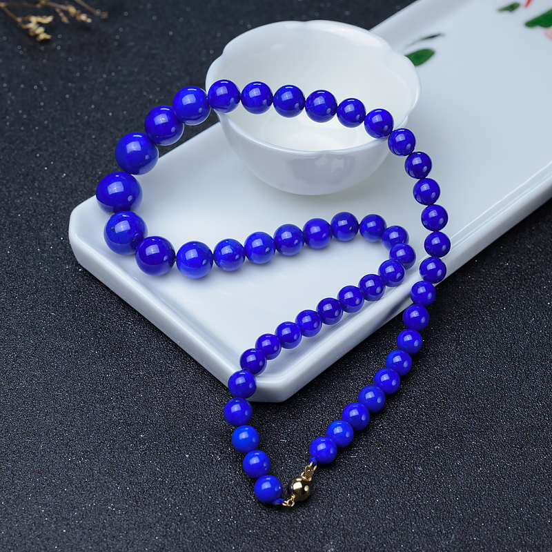 天蓝色青金石-红掌柜