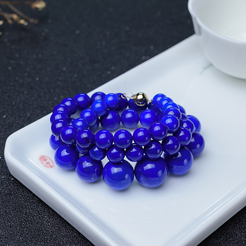 青金石塔链-红掌柜