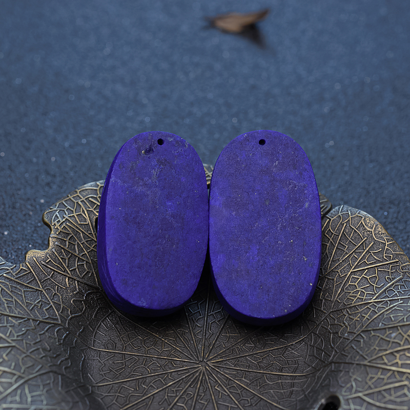 紫蓝色青金石牡丹花-红掌柜