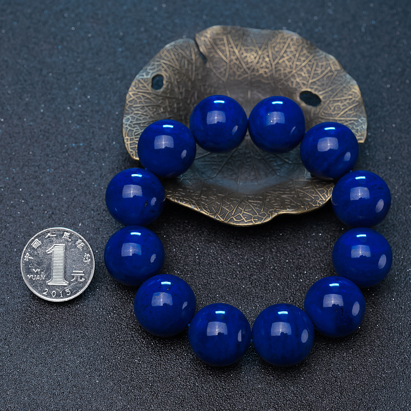 天然青金石手串-红掌柜