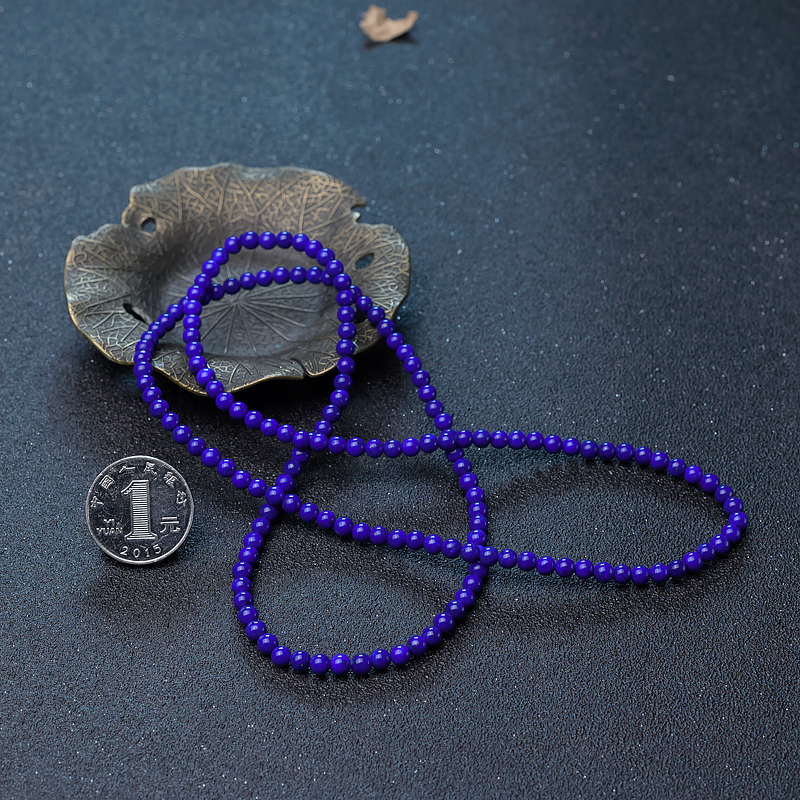 天然青金石手串-红掌柜