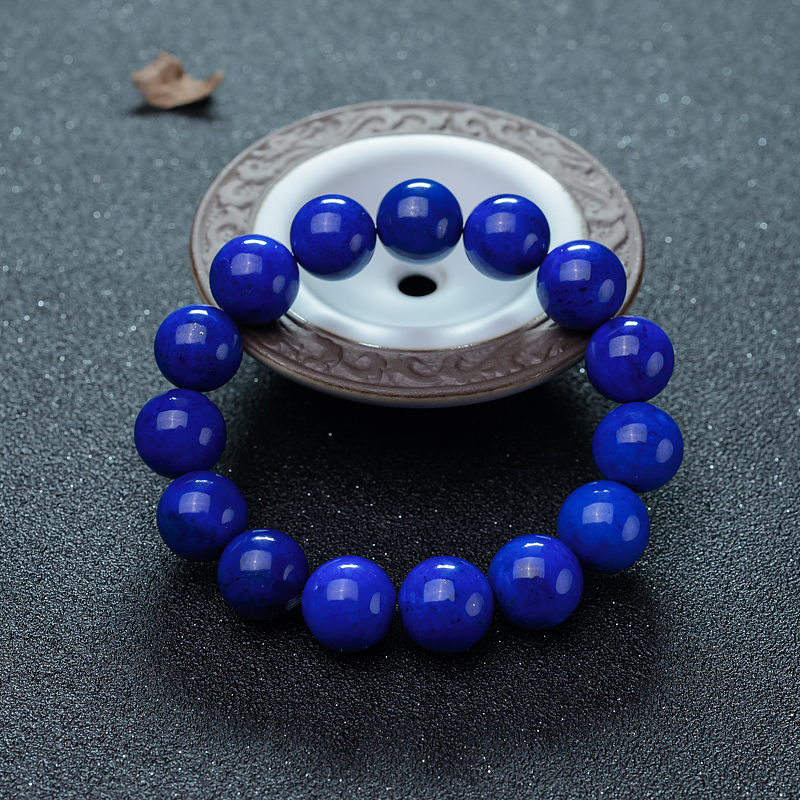 青金石单圈手串-红掌柜