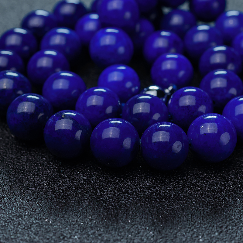 阿富汗天然青金石项链-红掌柜