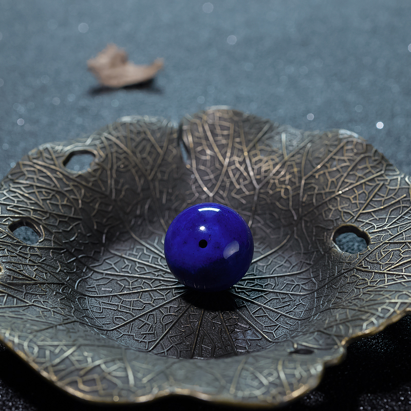 阿富汗青金石圆珠-红掌柜